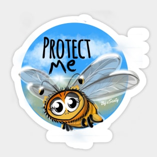 Protect bees Sticker